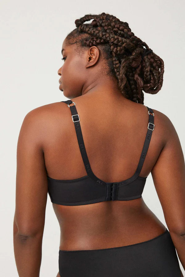 Γυναικείο Σουτιέν Μαύρο Χωρίς Μπανέλα Σε Cup-D Ysabell Mora