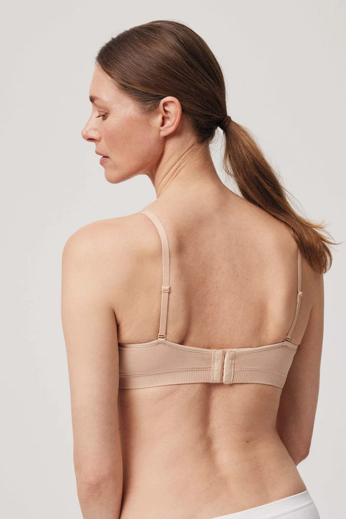 Γυναικείο Σουτιεν Μπέζ  με Κρυφή Μπανελα σε cup B Ysabel Mora