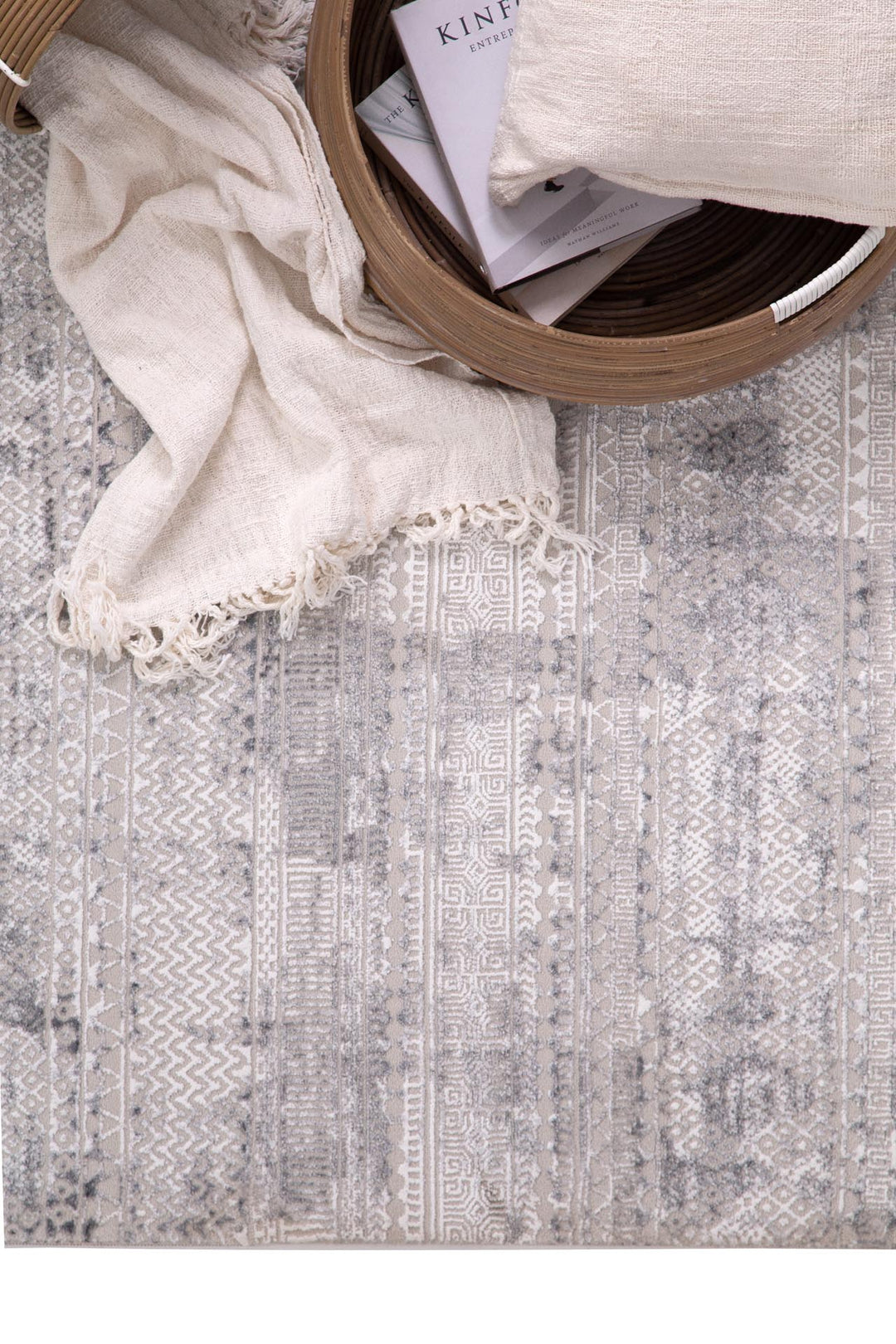 Vintage Χαλί Γκρι Πολυεστερικό Infinity Royal Carpet 2.00X2.90