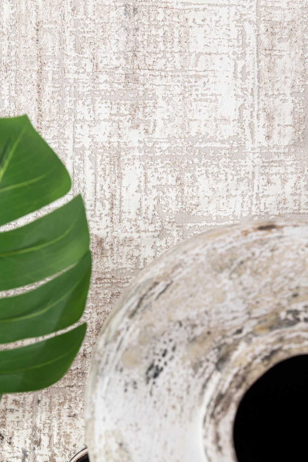 Vintage Χαλί Γκρι-Μπεζ Πολυεστερικό Infinity Royal Carpet 0.70X1.40