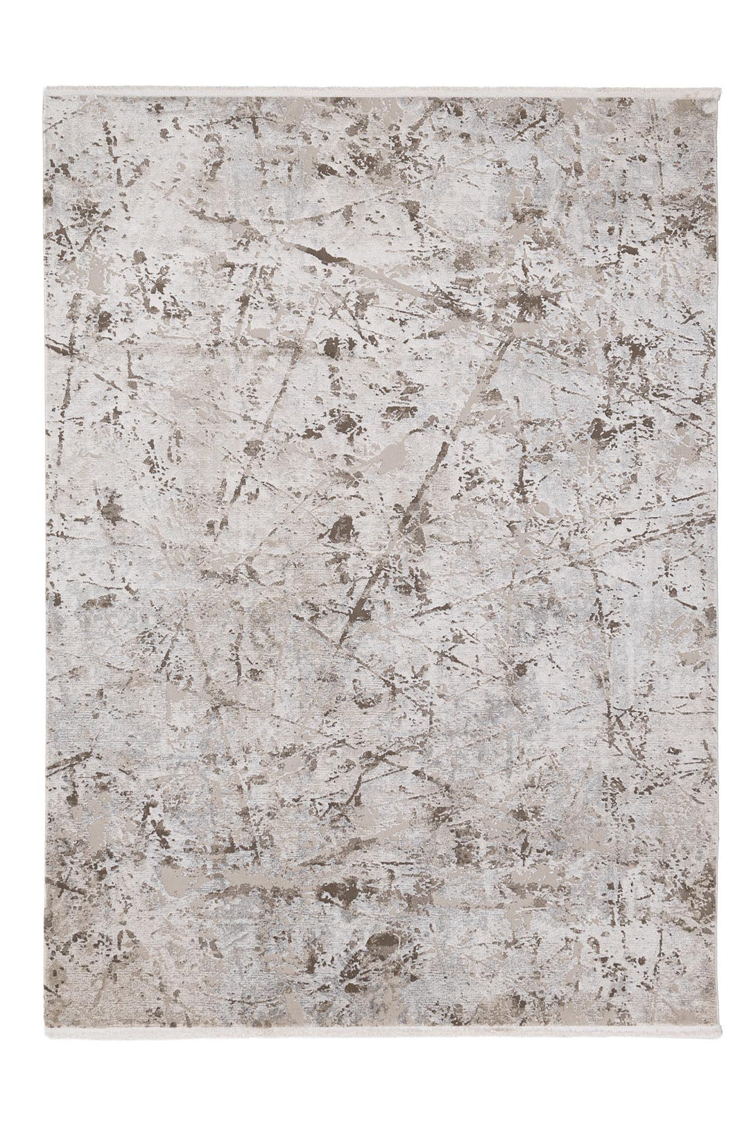 Χαλί Hermes της Royal Carpet σε εκρού, σε ολόκληρη όψη, με προσεγμένο σχέδιο της σειράς και εμφανή υφή επιφάνειας.