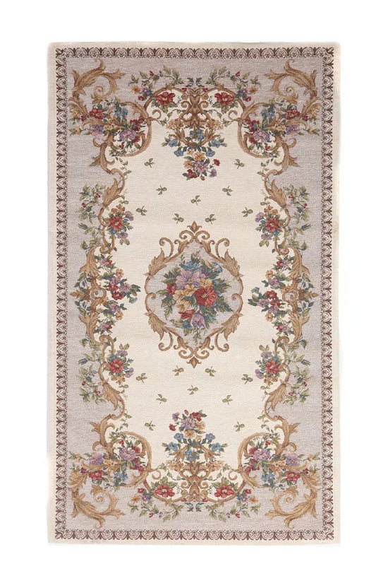 Χαλί Αντιολισθητικό Φλοράλ Canvas Classic Royal Carpet (229VS)