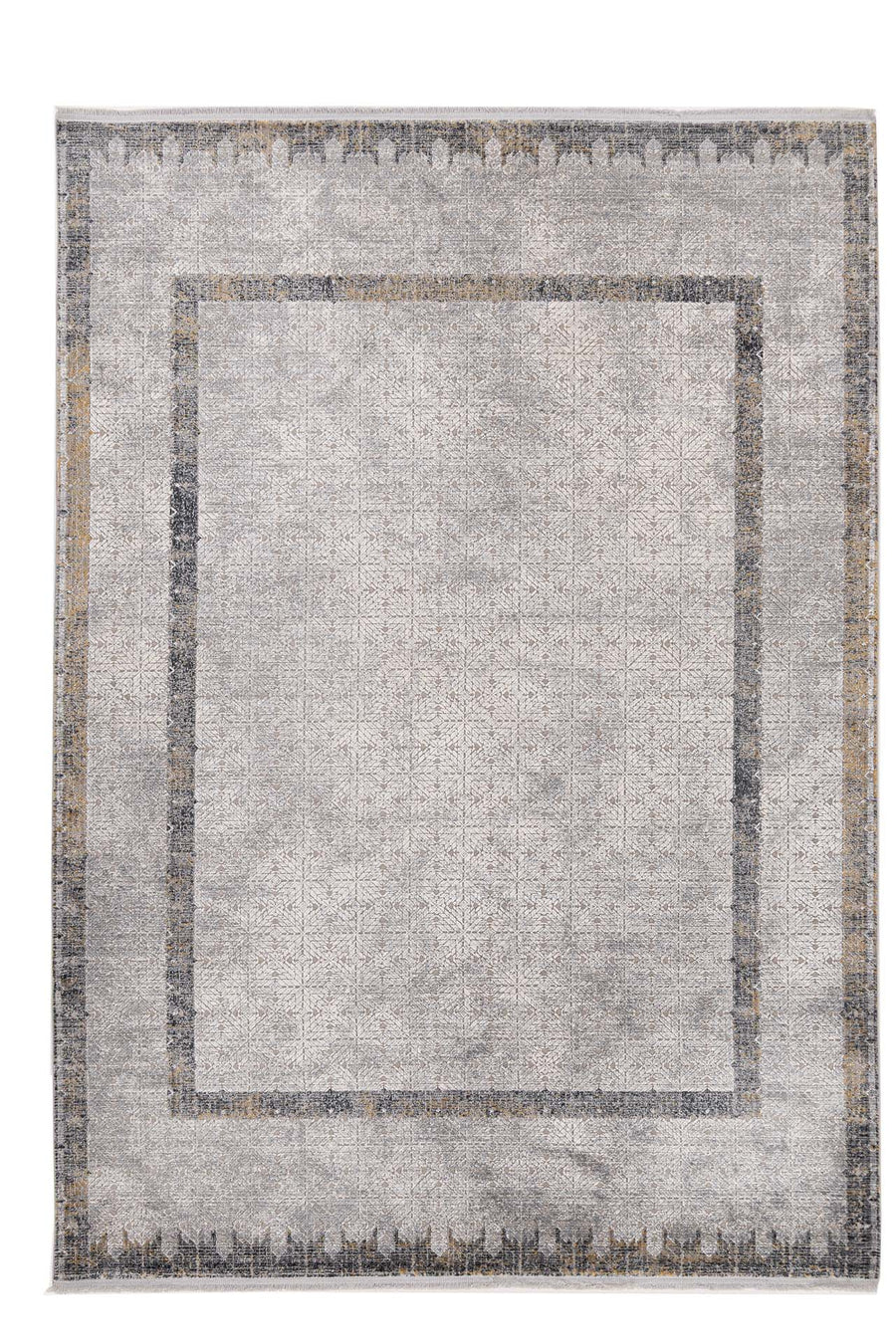 Μοντέρνο Χαλί Ανθρακί Bamboo Silk Royal Carpet 240X350 (9337A)