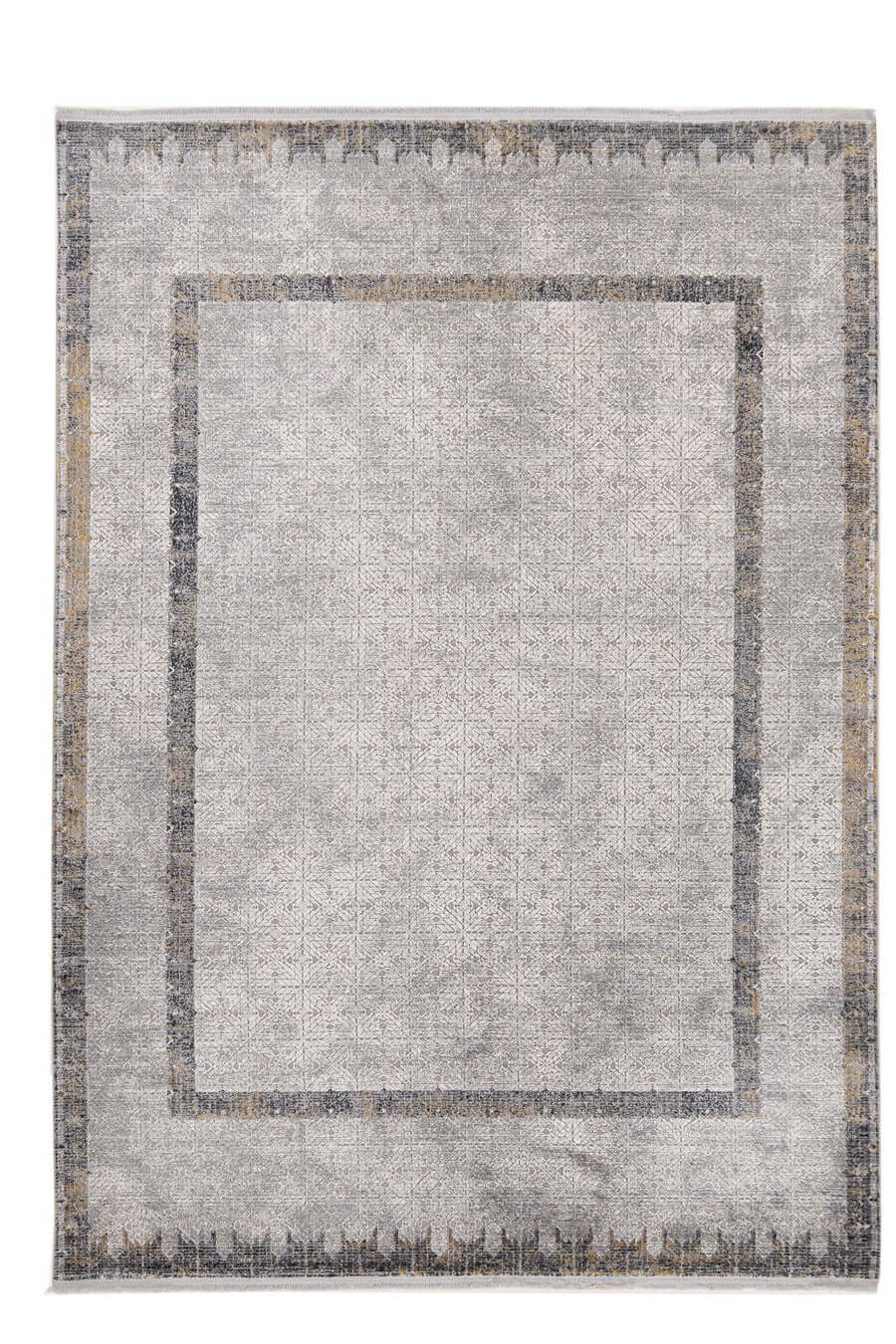 Vintage Χαλί Ανθρακί Bamboo Silk Royal Carpet 160X230 (9337A)