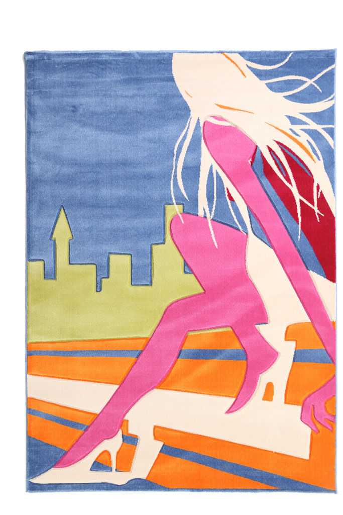 Παιδικό Χαλί Πολύχρωμο Από Πολυπροπυλένιο City Royal Carpet 160Χ230cm (25 3907)