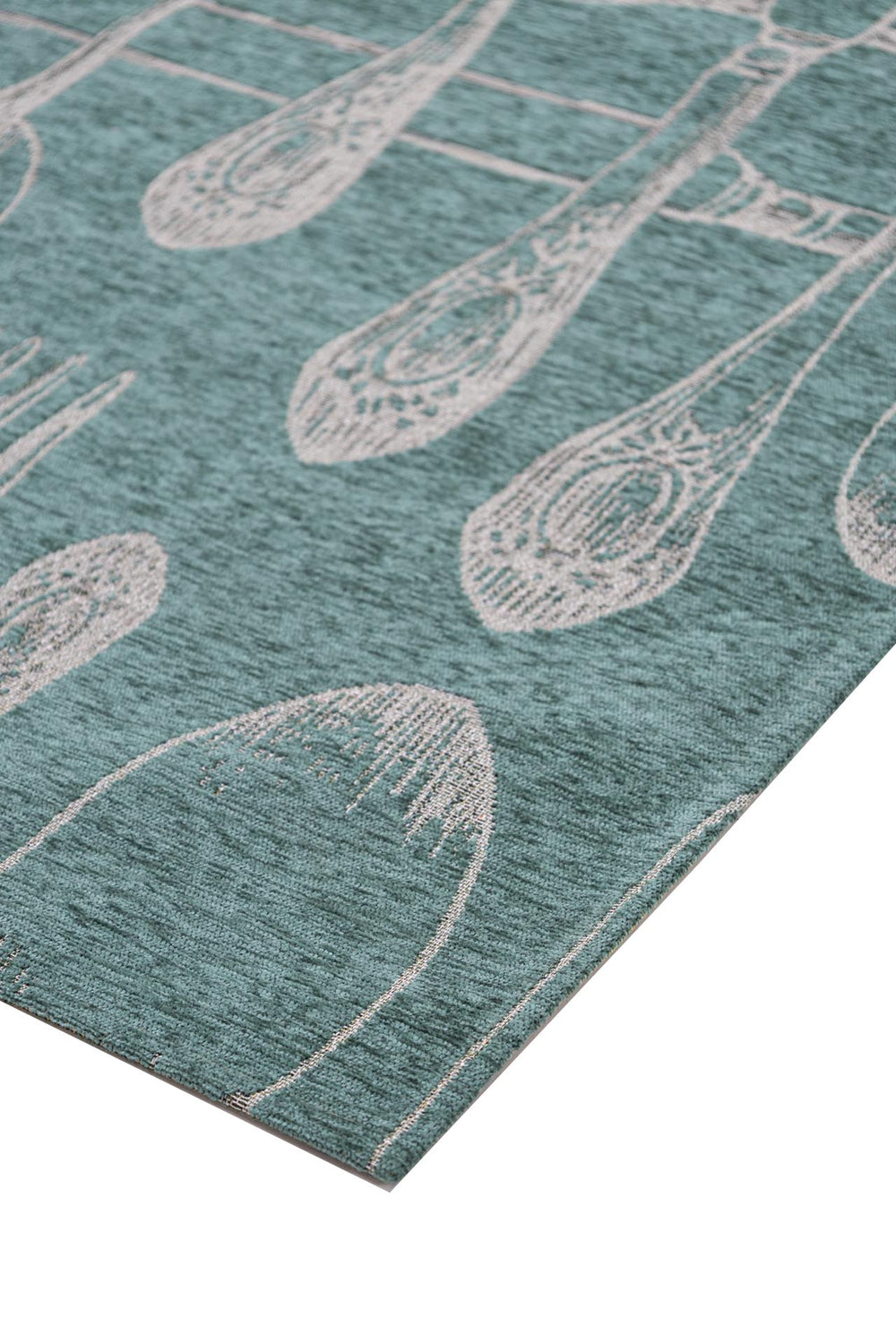 Χαλί Αντιολισθητικό Πράσινο Canvas Royal Carpet (1344G)