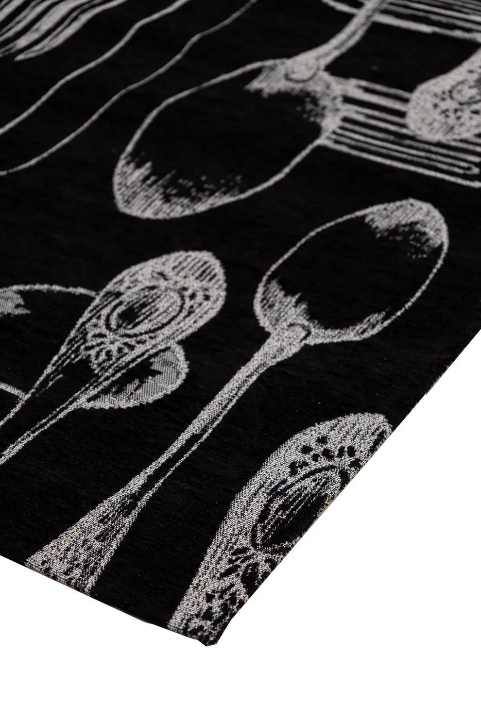 Χαλί Αντιολισθητικό Μαύρο Canvas Royal Carpet