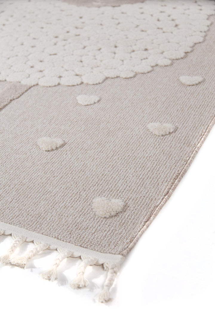 Στρογγυλό παιδικό Χαλί "Lila Kids" Sheep 1.20 ROUND- Royal Carpet