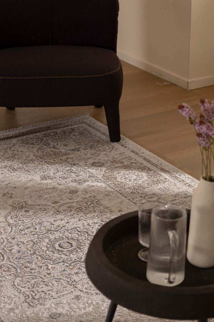 Vintage Χαλί Γκρι-Μπεζ Πολυεστερικό Allure Royal Carpet 2.40Χ3.00 (16652)