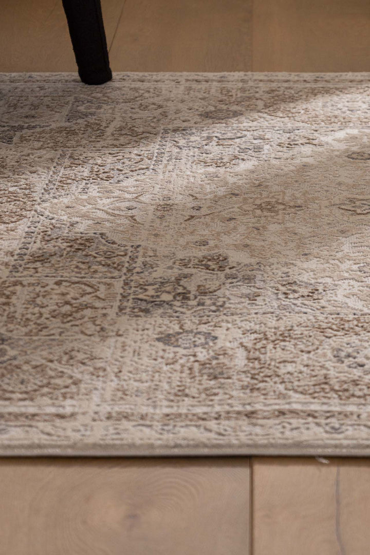 Vintage Χαλί Γκρι-Μπεζ Πολυεστερικό Allure Royal Carpet 2.40Χ3.00 (16652)