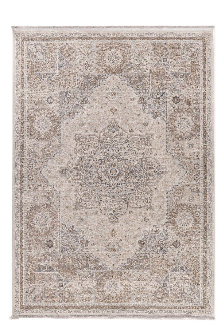 Vintage Χαλί Γκρι-Μπεζ Πολυεστερικό Allure Royal Carpet 2.40Χ3.00 (16652)