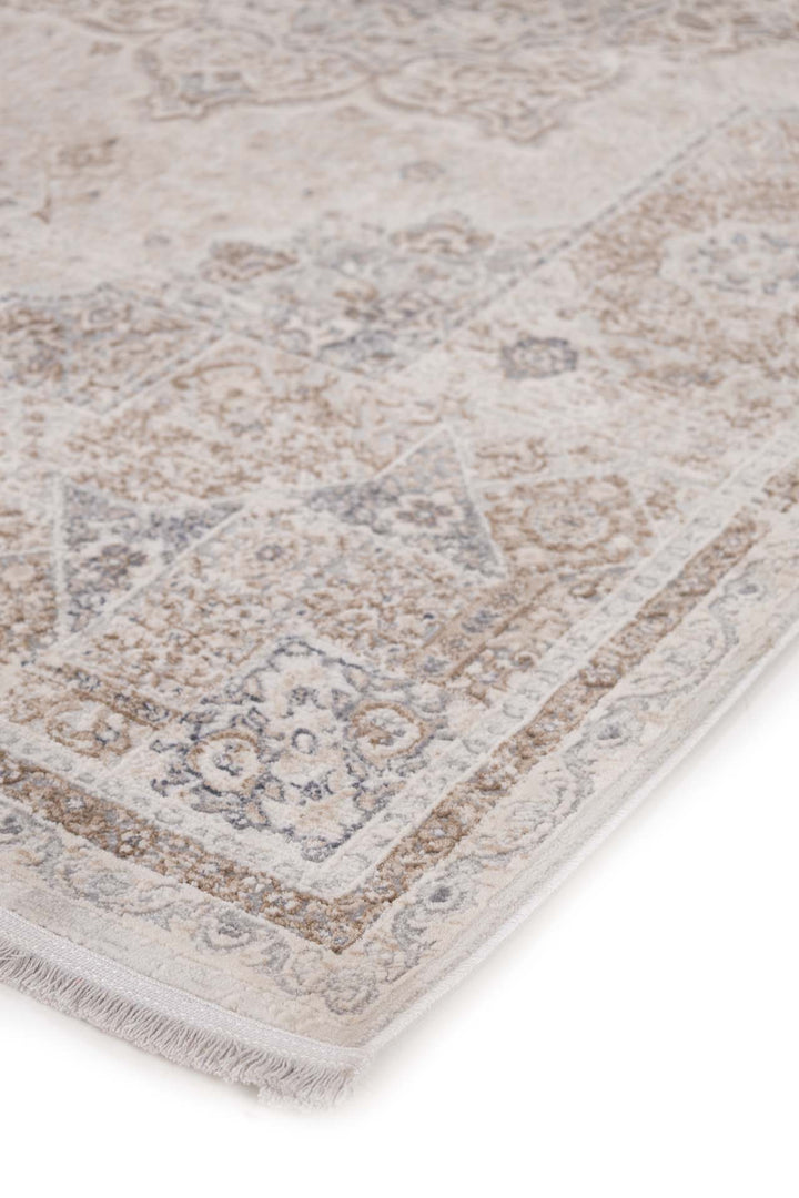 Vintage Χαλί Γκρι-Μπεζ Πολυεστερικό Allure Royal Carpet 2.40Χ3.00 (16652)