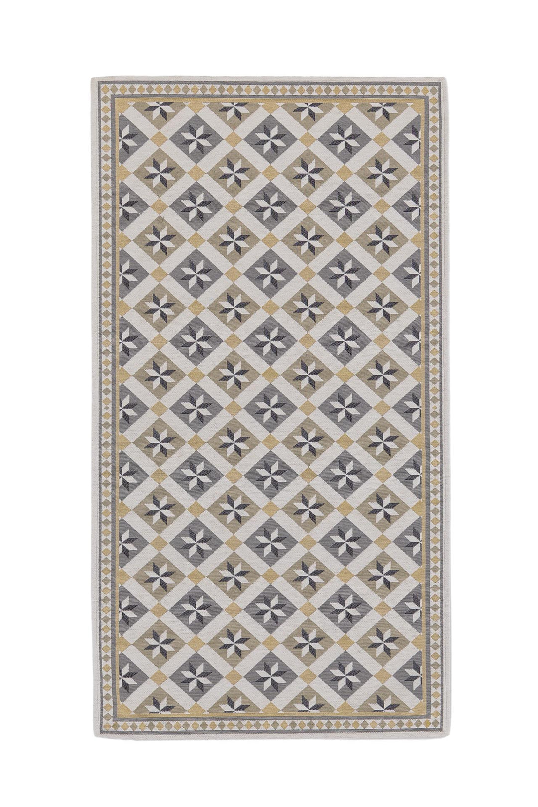 Χαλί Αντιολισθητικό Γκρι-Μπεζ Canvas Royal Carpet (1005 E)