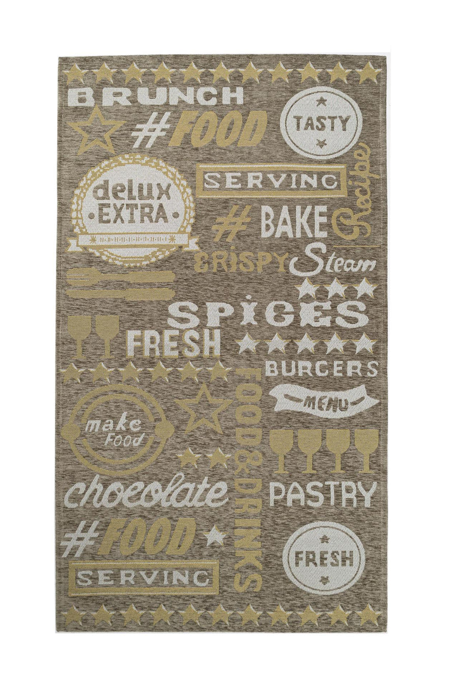 Χαλί Αντιολισθητικό Μπεζ Canvas Royal Carpet (1095Ζ)