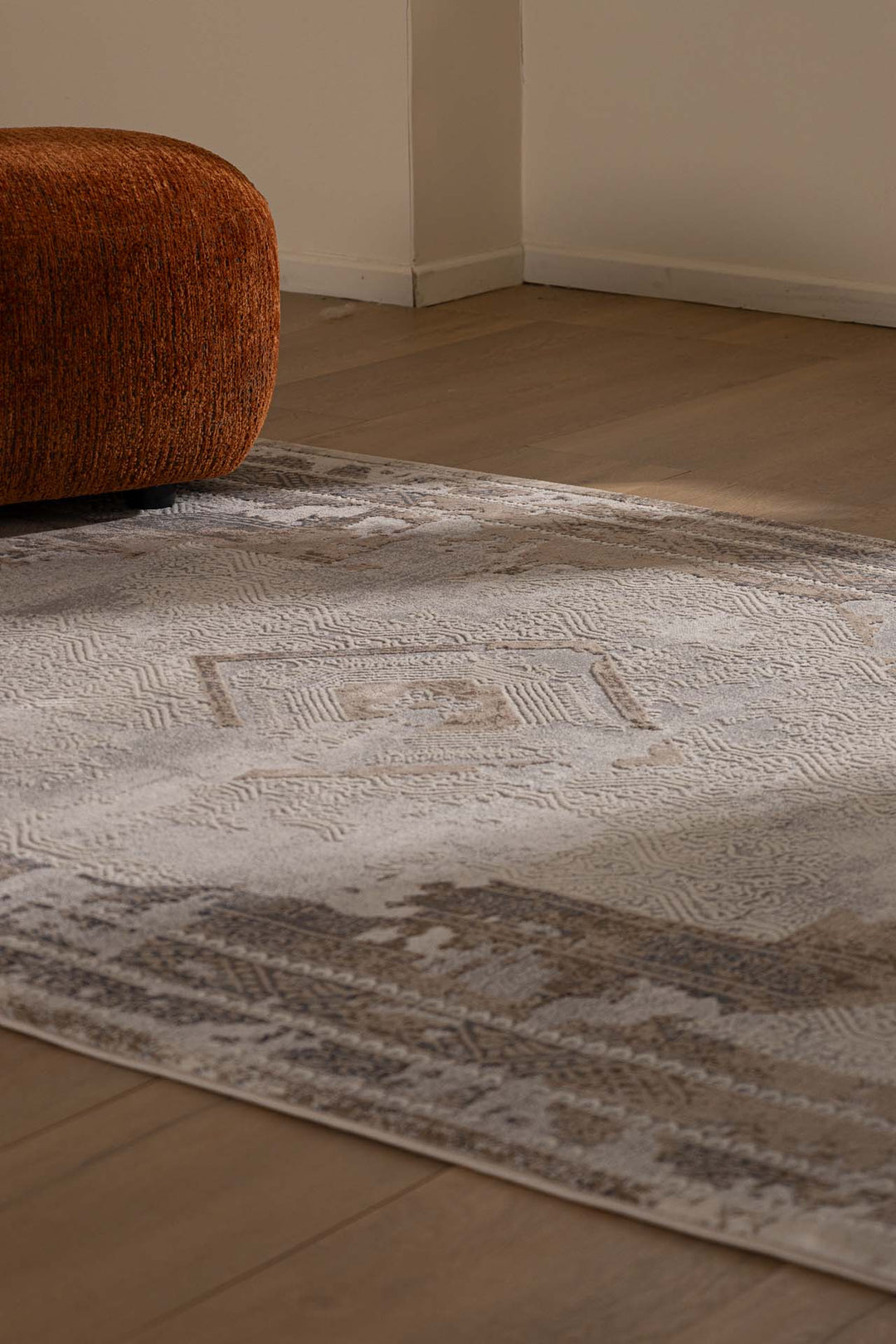Vintage Χαλί Γκρι-Μπεζ Πολυεστερικό Allure Royal Carpet 2.40Χ3.50 (17495157)