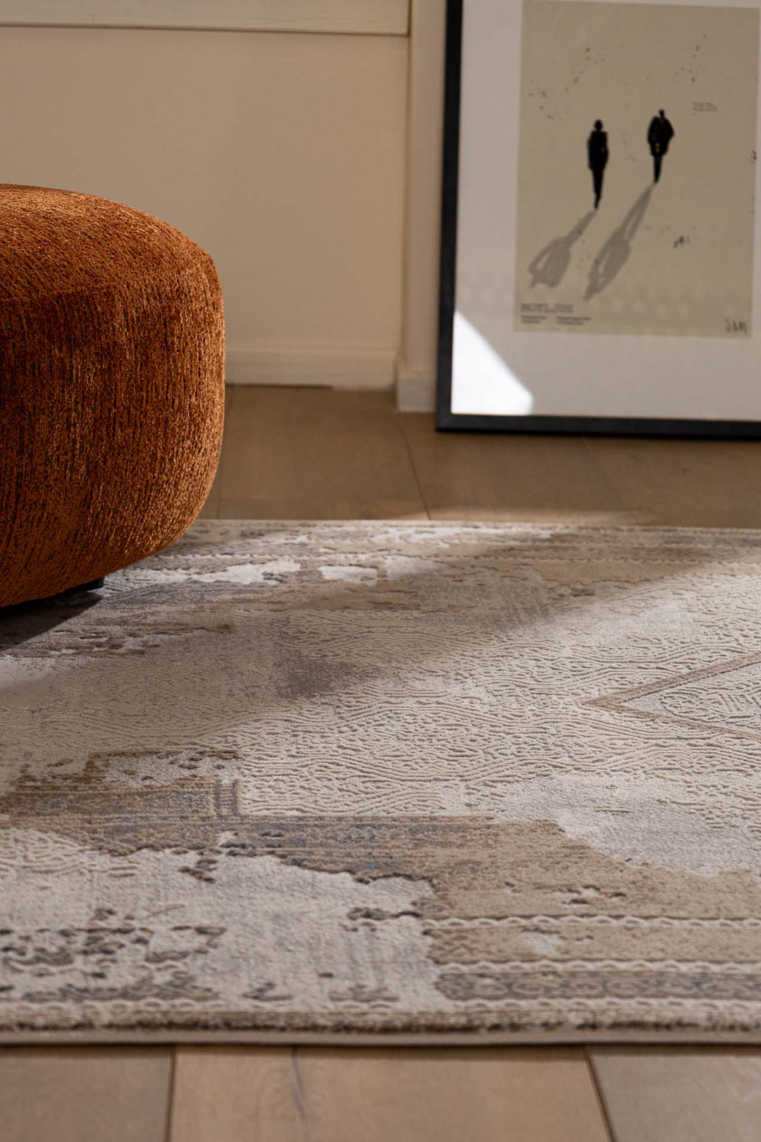 Vintage Χαλί Γκρι-Μπεζ Πολυεστερικό Allure Royal Carpet 2.40Χ3.50 (17495157)