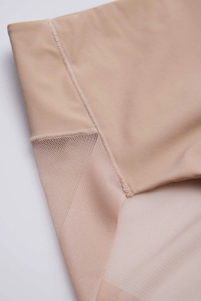 Γυναικείο Λαστέξ Σλιπ Μεσαίας Σύσφιξης Λίκρα Μπεζ Υsabell Mora