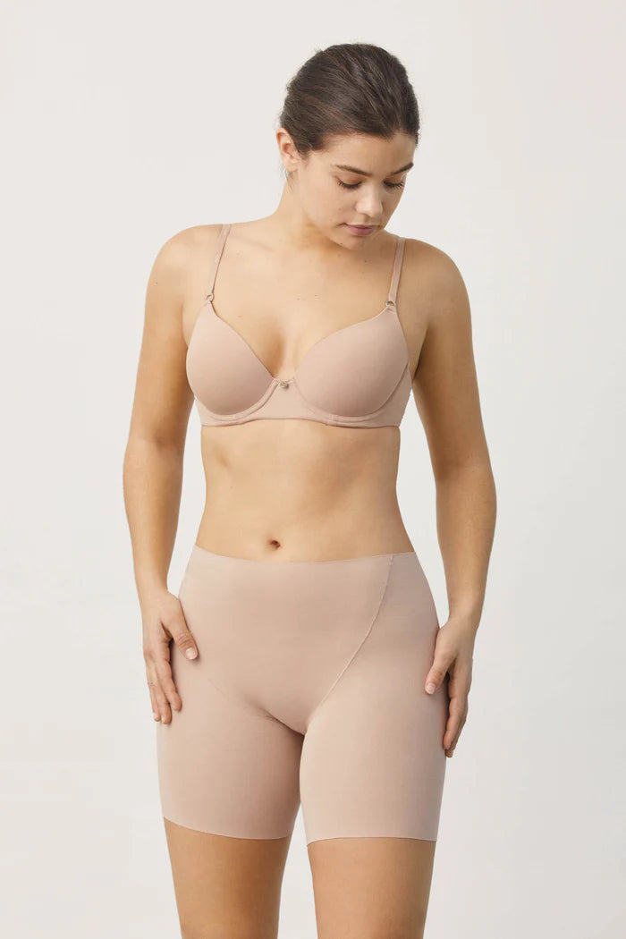Γυναικείο Boxer Κατά Της Τριβής Χωρίς Ραφές Μπεζ Ysabell Mora