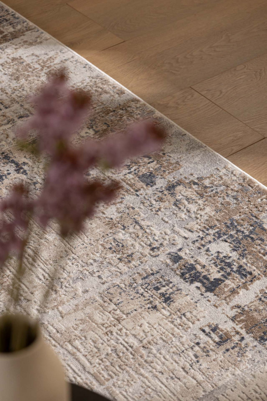 Vintage Χαλί Γκρι-Μπεζ Πολυεστερικό Allure Royal Carpet 2.40X3.50 (20175)