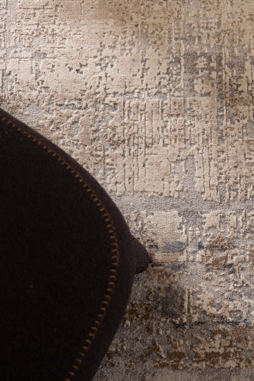 Vintage Χαλί Γκρι-Μπεζ Πολυεστερικό Allure Royal Carpet 1.20Χ1.80 (20175)