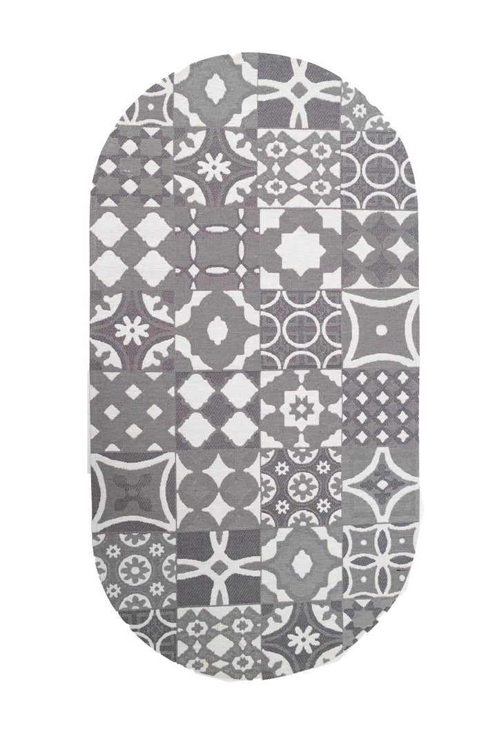 Χαλί Αντιολισθητικό Γκρι Canvas Royal Carpet (214W)