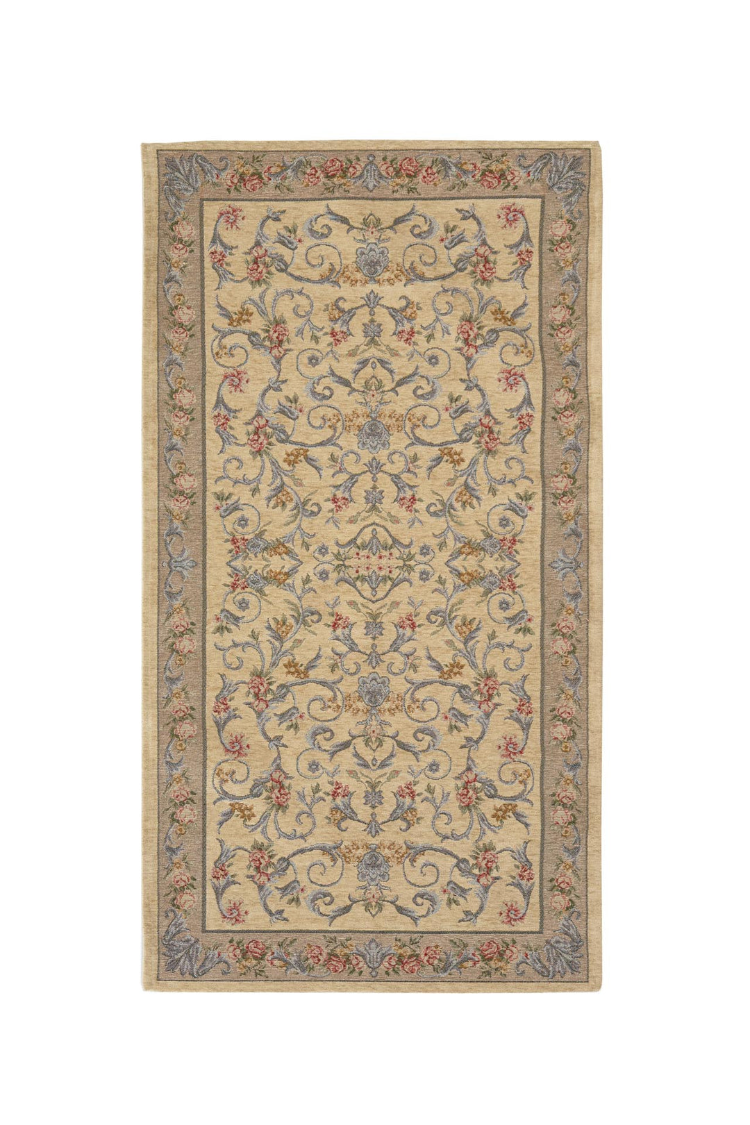 Χαλί Αντιολισθητικό Φλοράλ Μπεζ Canvas Classic Royal Carpet (225T)