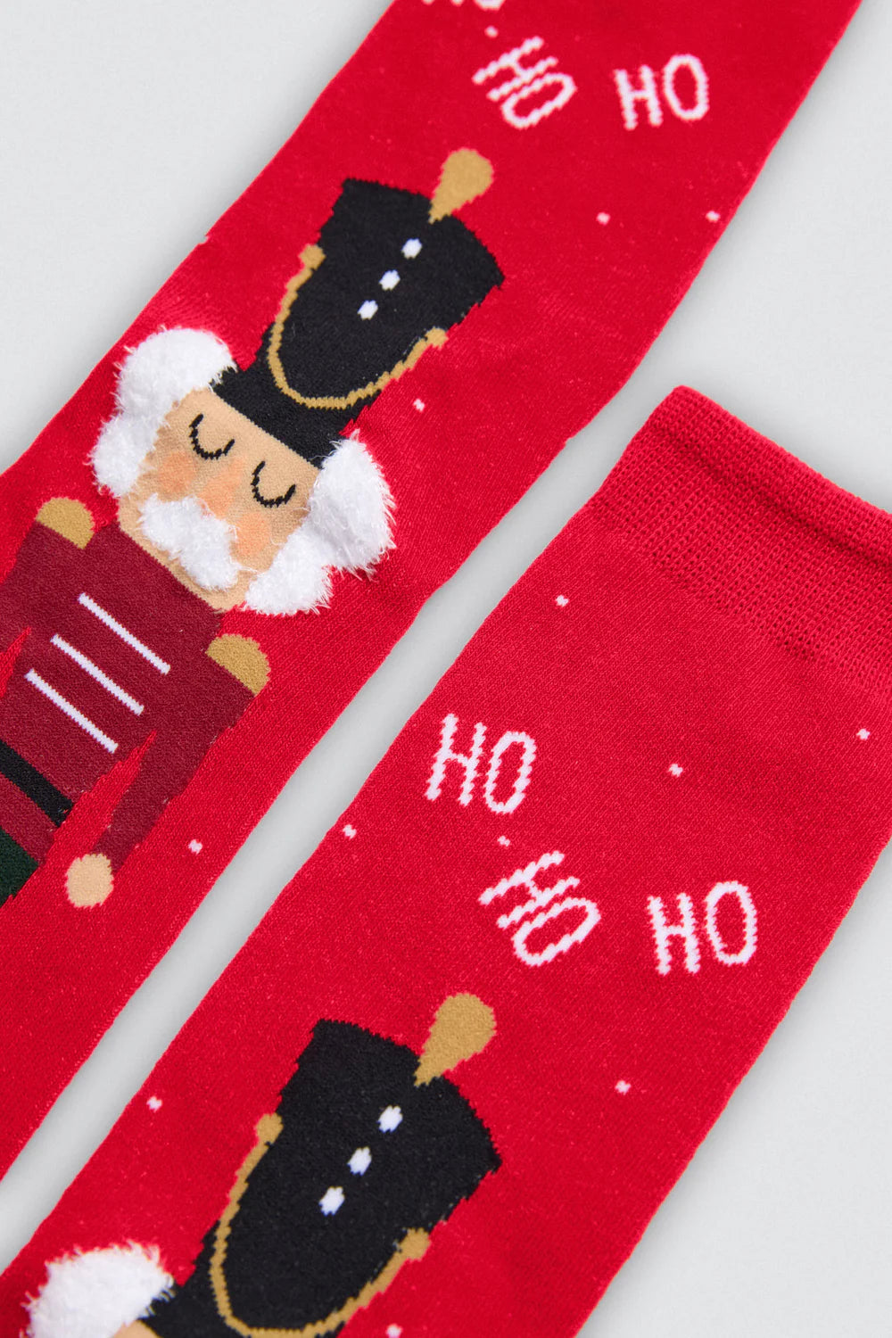 Ανδρικές Χριστουγεννιάτικες Κάλτσες Κόκκινες με Σχέδια Σετ Ζευγάρια Ysabell Mora