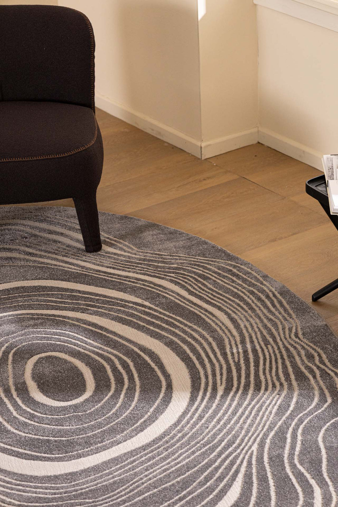 Μοντέρνο Χαλί  Γκρι Πολυεστερικό Organic Shape Royal Carpet 1.33X1.90