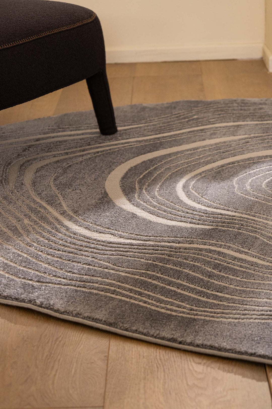 Μοντέρνο Χαλί  Γκρι Πολυεστερικό Organic Shape Royal Carpet 1.33X1.90