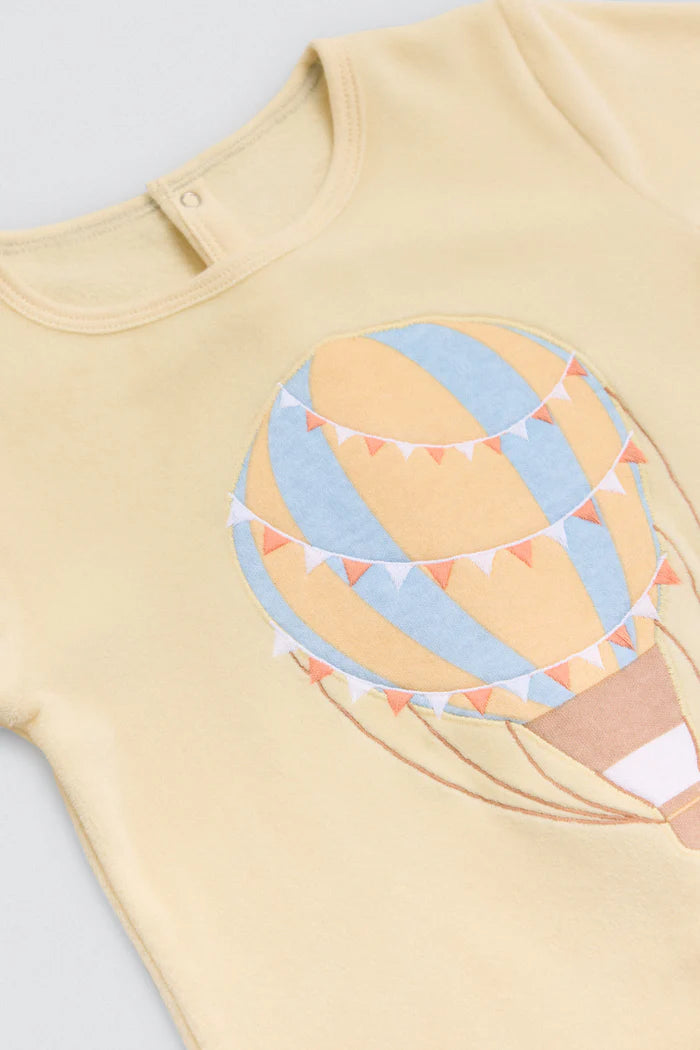 Βρεφικό Φορμάκι Κίτρινο Ισοθερμικό Αντιολισθητικό Αερόστατο Ysabell Mora