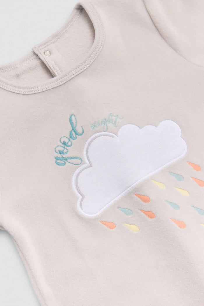 Βρεφικό Φορμάκι Μπεζ Ισοθερμικό Αντιολισθητικό Σύννεφο Ysabell Mora