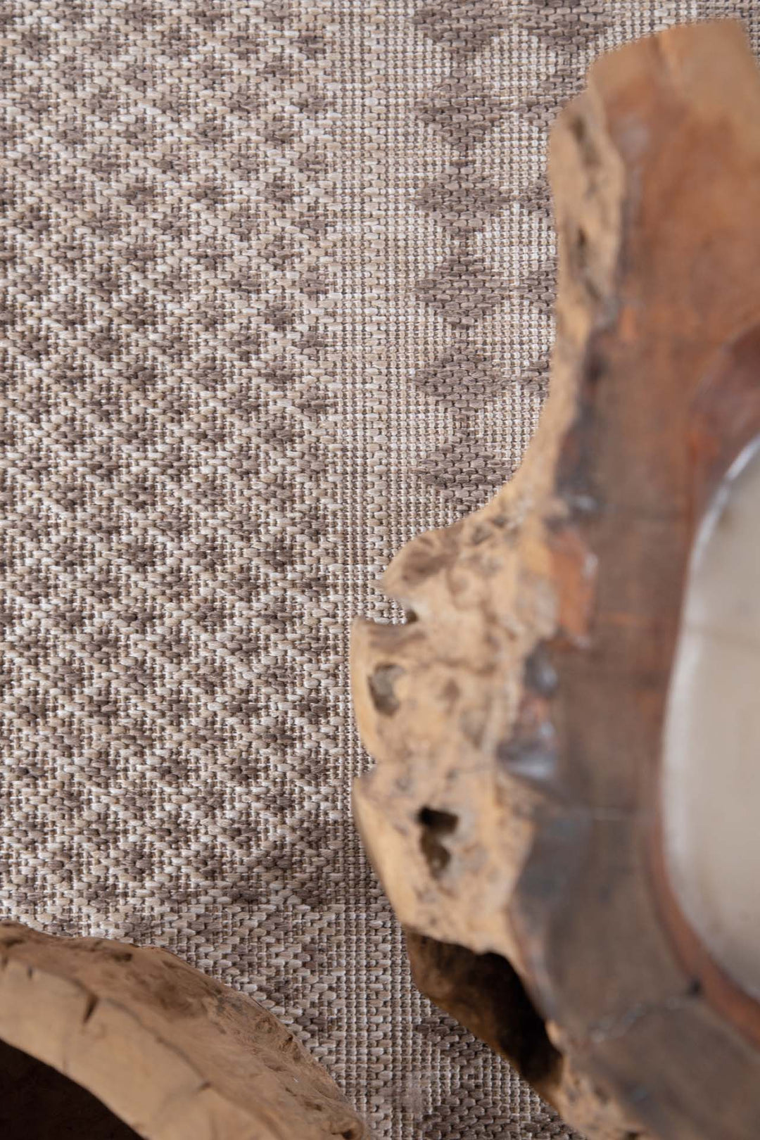 Ψάθινο Χαλί Μπεζ Sand Royal Carpet 0.67X2.50