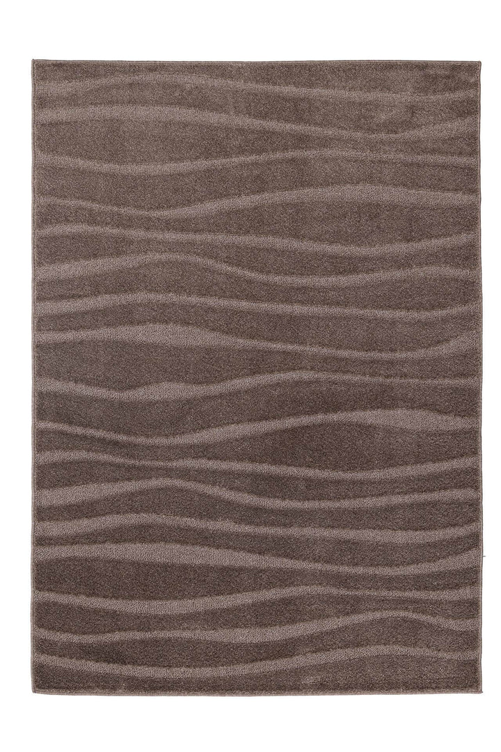 Χαλί Jazz της Royal Carpet σε καφέ, σε ολόκληρη όψη, με προσεγμένο σχέδιο της σειράς και εμφανή υφή επιφάνειας.