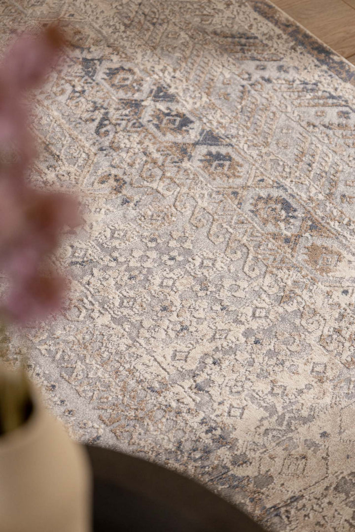 Vintage Χαλί Γκρι-Μπεζ Πολυεστερικό Allure Royal Carpet 2.00X2.50 (30143)