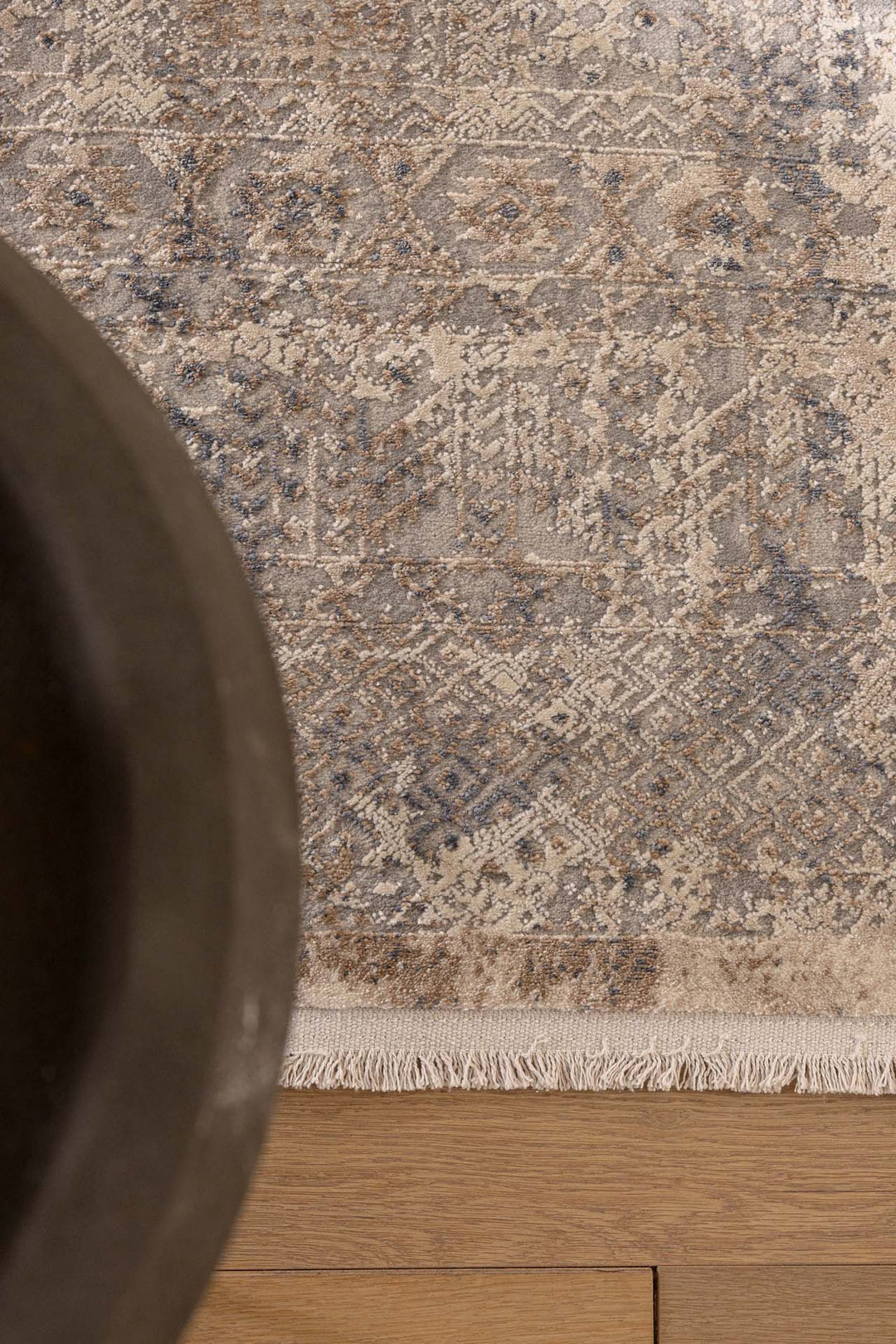 Vintage Χαλί Γκρι-Μπεζ Πολυεστερικό Allure Royal Carpet 2.40X3.00 (30143)