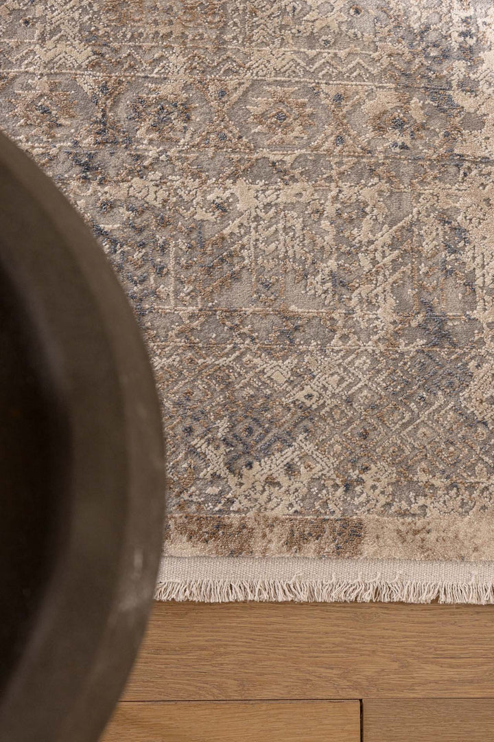 Vintage Χαλί Γκρι-Μπεζ Πολυεστερικό Allure Royal Carpet 2.00X2.90 (30143)