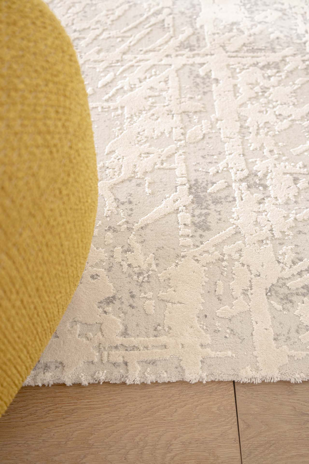 Μοντέρνο Χαλί Λευκό Πολυεστερικό Silky Royal Carpet 1.60Χ2.30 (340D)