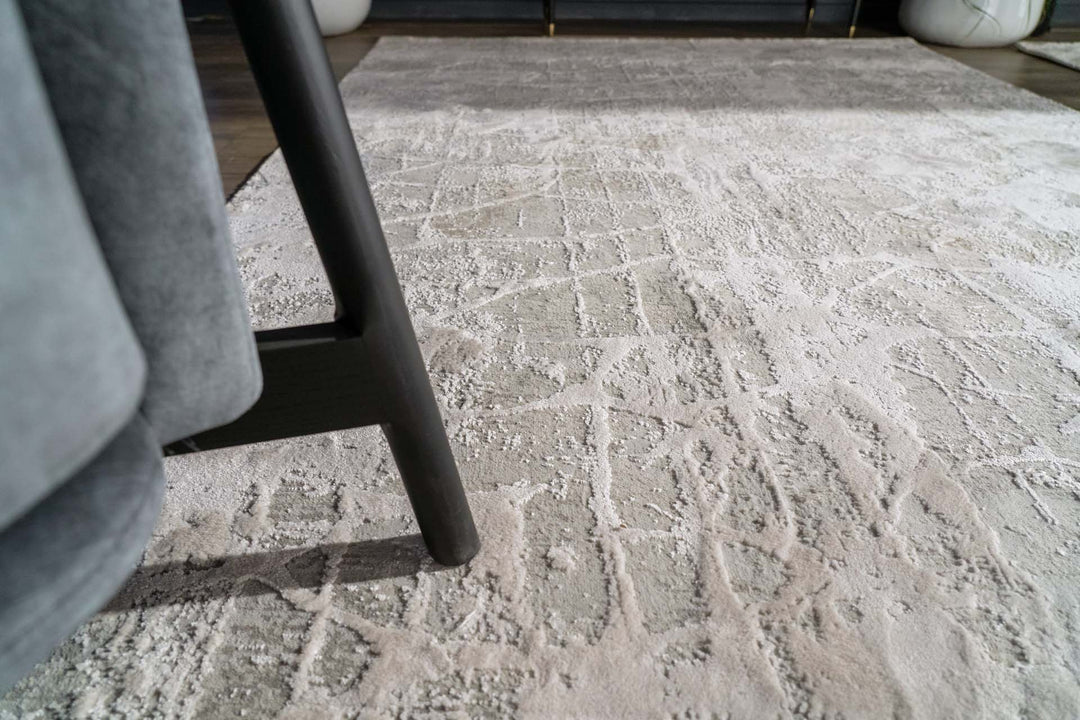 Μοντέρνο Χαλί Λευκό Πολυεστερικό Silky Royal Carpet 2.00Χ2.90 (340D)
