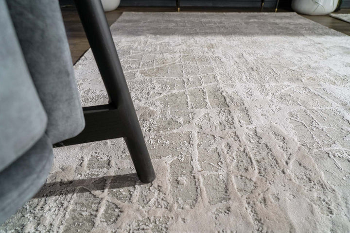 Μοντέρνο Χαλί Λευκό Πολυεστερικό Silky Royal Carpet 2.00Χ2.90 (340D)