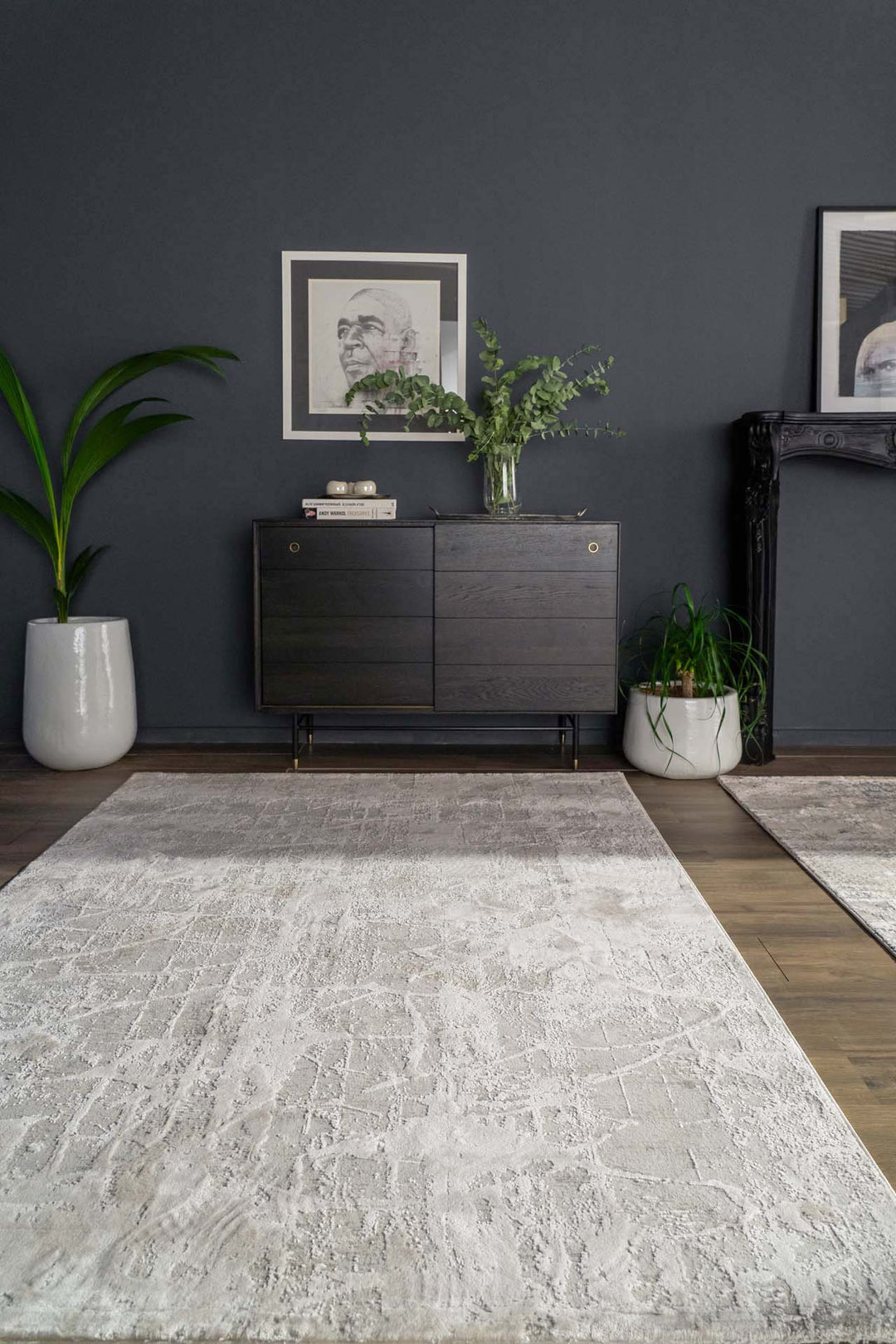 Μοντέρνο Χαλί Λευκό Πολυεστερικό Silky Royal Carpet 2.00X2.50 (340D)