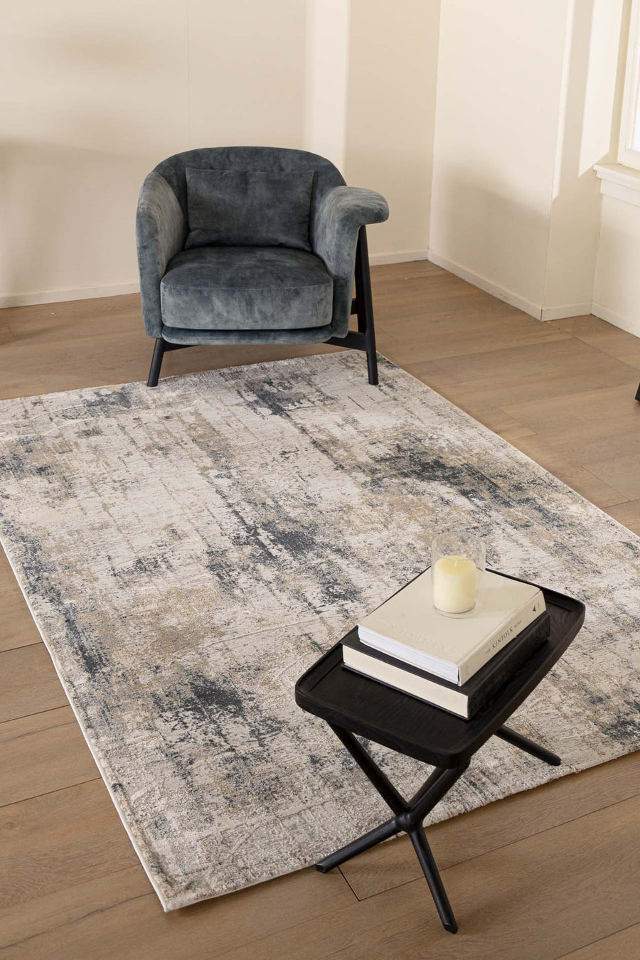 Χαλί Silky 341C BEIGE Royal Carpet - 70 x 240 cm