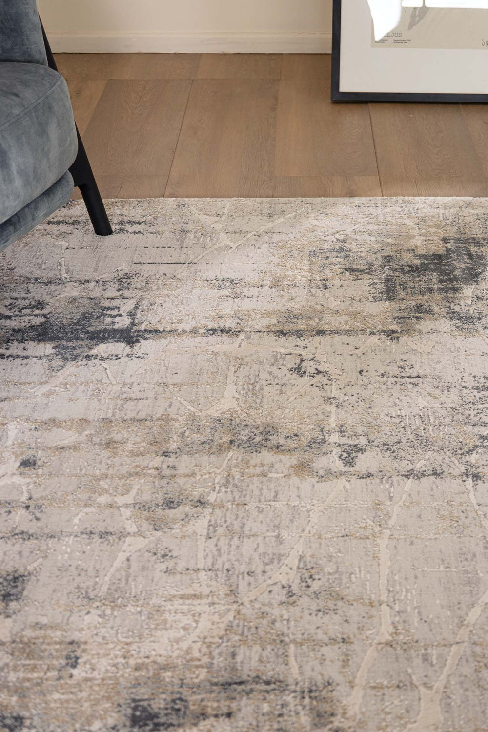 Μοντέρνο Χαλί Μπεζ Πολυεστερικό Silky Royal Carpet 2.40X3.50 (341C)