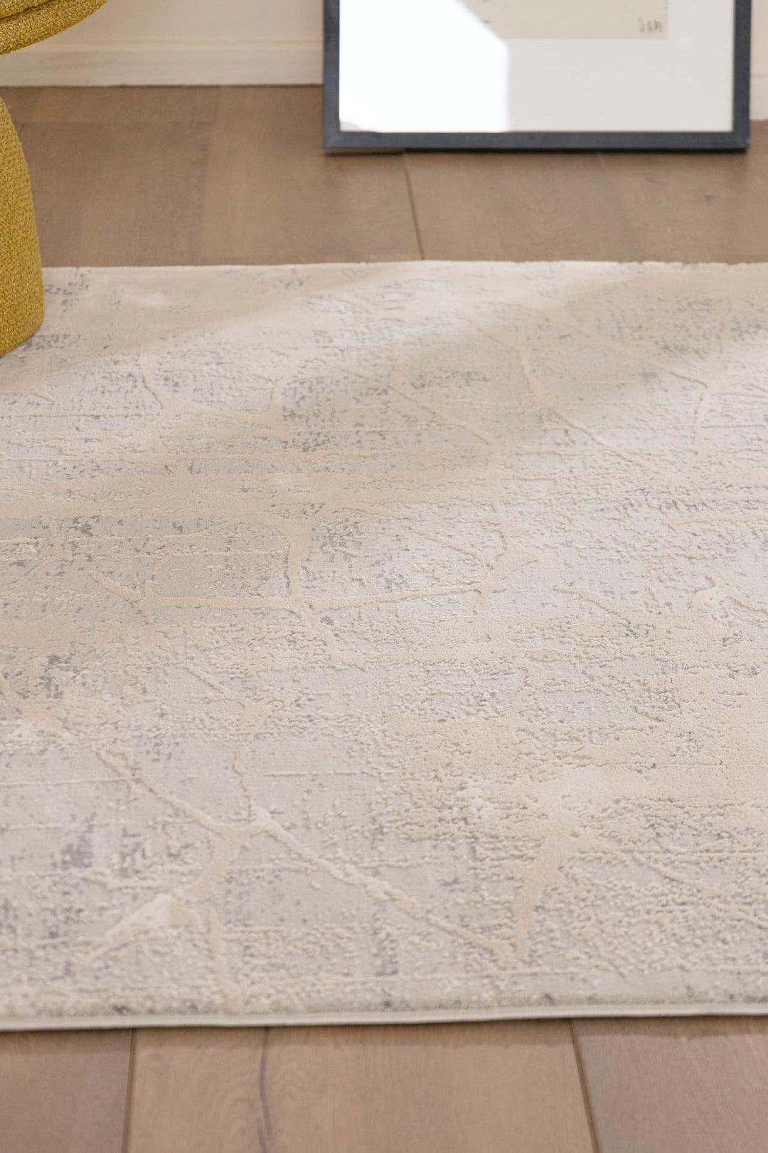 Μοντέρνο Χαλί Λευκό Πολυεστερικό Silky Royal Carpet 2.80X3.80 (341D)