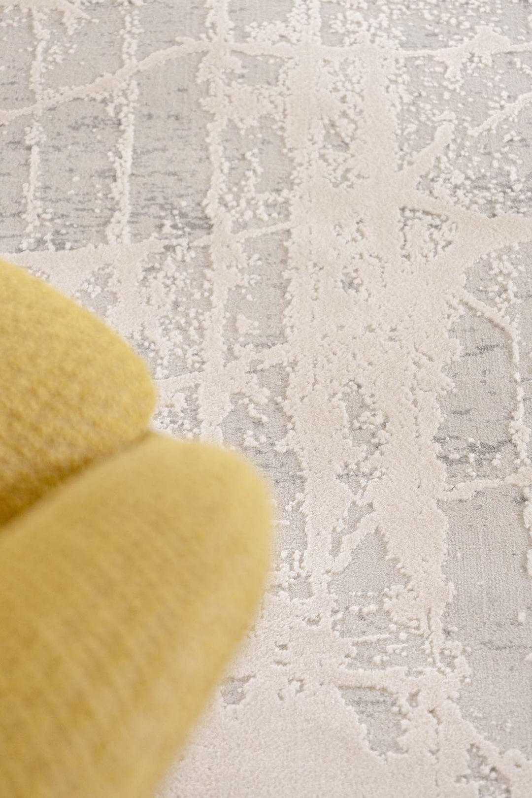 Μοντέρνο Χαλί Λευκό Πολυεστερικό Silky Royal Carpet 1.60Χ2.30 (341D)