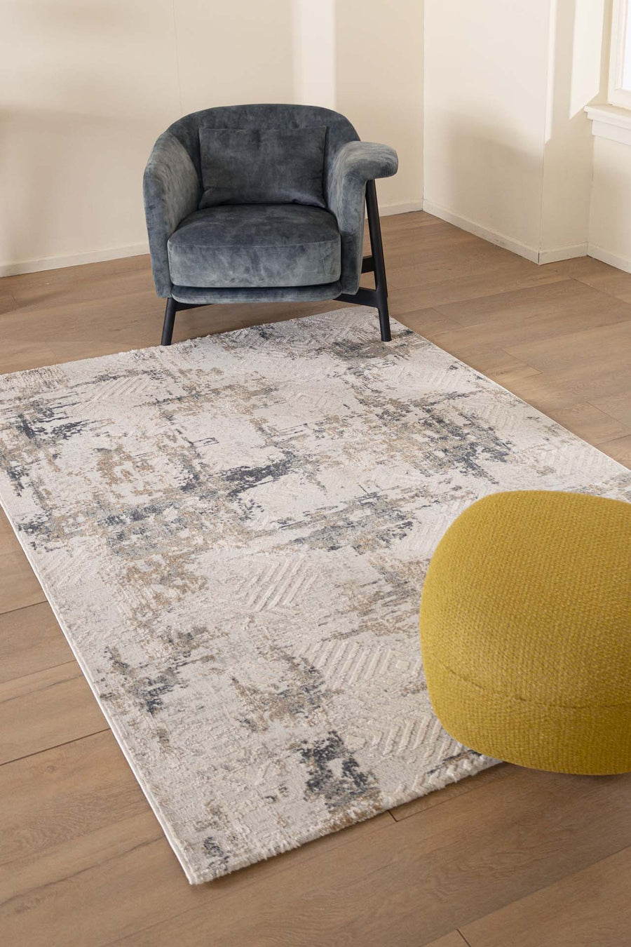 Μοντέρνο Χαλί Μπεζ Πολυεστερικό Silky Royal Carpet 1.60Χ2.30 (342C)