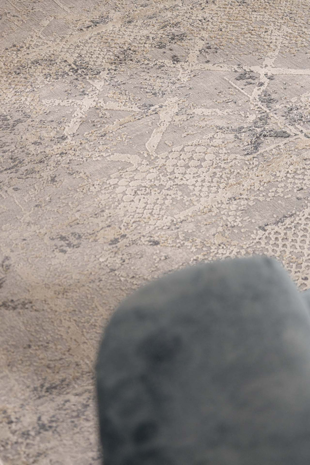Μοντέρνο Χαλί Silky 0.70X1.40 - 344A Γκρι Royal Carpet