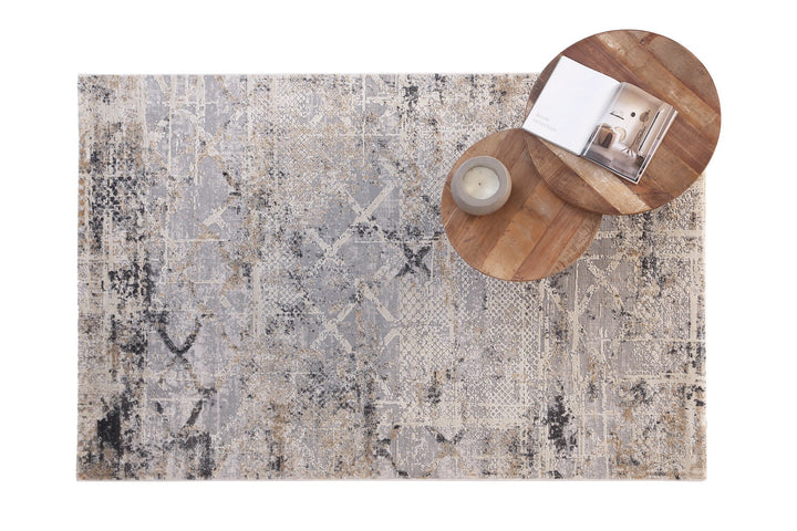 Μοντέρνο Χαλί Silky 2.40X3.00 - 344A Γκρι Royal Carpet
