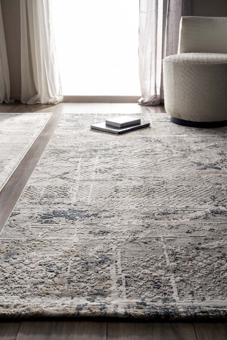 Μοντέρνο Χαλί Silky 2.40X3.00 - 344A Γκρι Royal Carpet