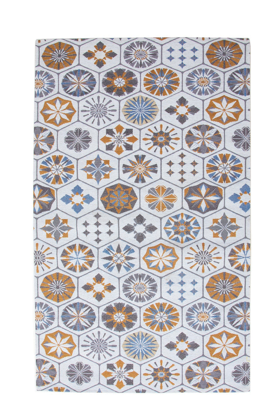 Χαλί Αντιολισθητικό με Μοτίβο Πλακάκι Canvas Royal Carpet (357B)