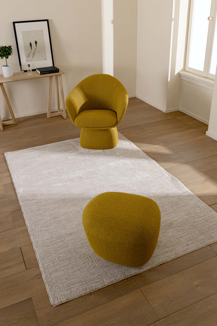 Μονόχρωμο Χειμερινό Χαλί Λευκό Πολυεστερικό Prime Royal Carpet 240X300 (361D)